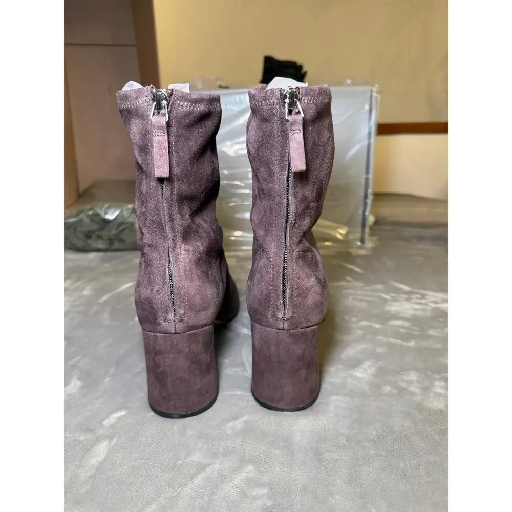 Everlane Leather Curved-Heel Boot – Dark Chocolate – Size 9.5 / EU 40